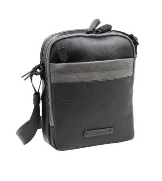 Bolso Doble Cruzado Hombre Matties 40020 Sport Negro | Comprar Bols...