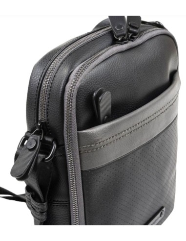 Bolso Doble Cruzado Hombre Matties 40020 Sport Negro | Comprar Bols...
