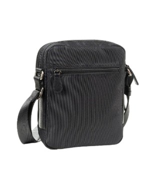 Bolso Doble Cruzado Hombre Matties 40043 Negro