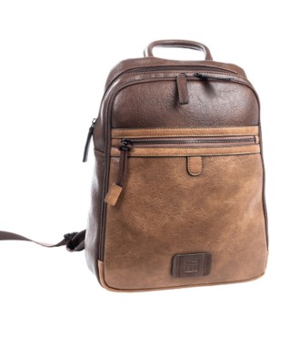 Mochila Portaordenador 11,5" Matties 40085 Marrón