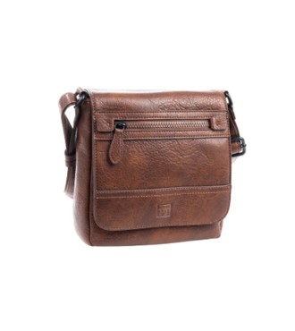 Bolso Bandolera C/Solapa Matties Rustic 40100-80 Marrón | Comprar B...