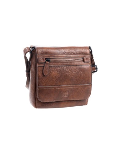 Bolso Bandolera C/Solapa Matties Rustic 40100-80 Marrón | Comprar B...