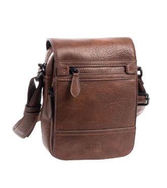 Bolso Bandolera C/Solapa Matties Rustic 40101-80 Marrón | Comprar B...