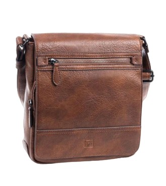 Bolso Bandolera C/Solapa Matties Rustic 40102-80 Marrón | Comprar B...