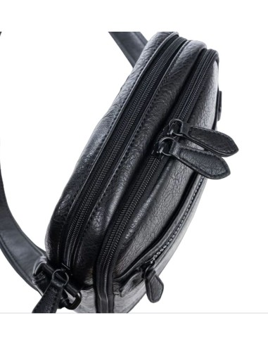 Bolso Bandolera Matties Rustic 40104-20 Negro | Comprar Bolso Bando...