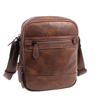 Bolso Bandolera Matties Rustic 40104-80 Marrón | Comprar Bolso Band...