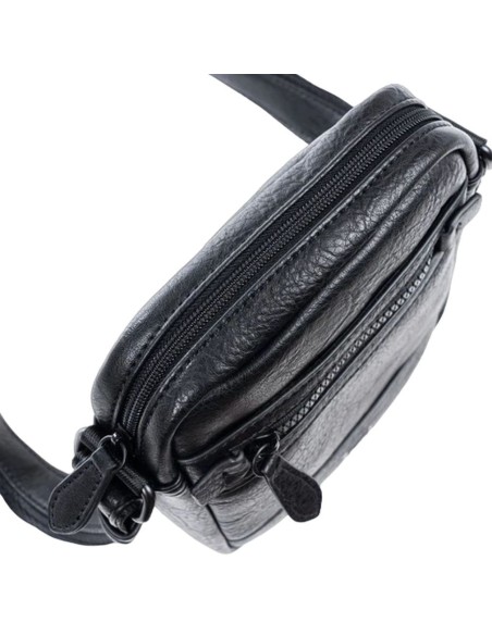 Bolso Bandolera Matties Rustic 40106-20 Negro | Comprar Bolso Bando...