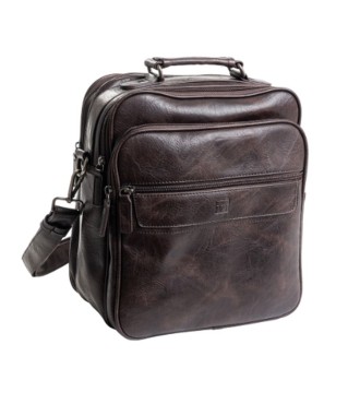 Bolso Bandolera Doble Matties Classic 40121-30 Marrón | Comprar Bol...