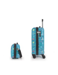 Set de maleta de cabina y neceser Gabol ACQUA Maletas Cab... 2