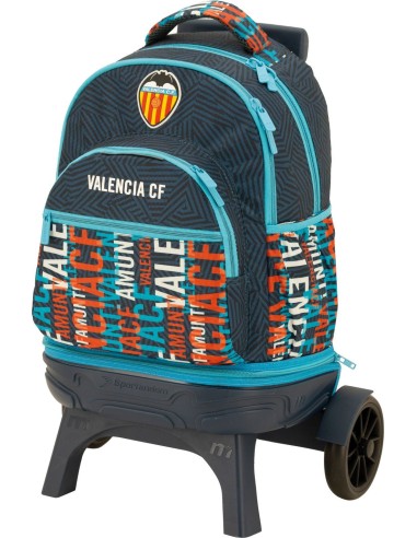 Mochila Carro Fijo Compact Desmontable Ruedas Grandes Valencia C.F 2024