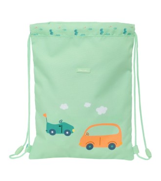 SACO PLANO JUNIOR FACIL LIMPIEZA SAFTA PREESCOLAR "COCHES" | Compra...