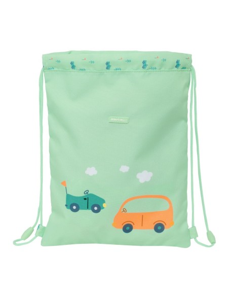 SACO PLANO JUNIOR FACIL LIMPIEZA SAFTA PREESCOLAR "COCHES" | Compra...