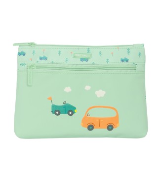 PORTATODO GDE. 2 CREM. FCIL LIMPIEZA SAFTA PREESCOLAR "COCHES" | Co...