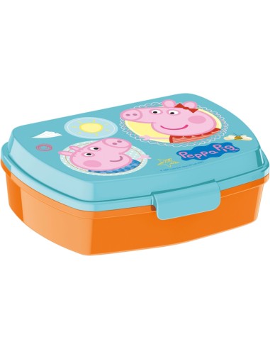 SANDWICHERA PEPPA PIG "HAVING FUN" | Comprar SANDWICHERA PEPPA PIG ...