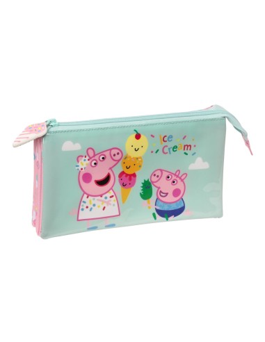 PORTATODO TRIPLE PEPPA PIG ICE CREAM | Comprar PORTATODO TRIPLE PEP...