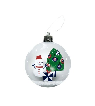 BOLAS NAVIDAD 6CM PACK 10 PEPPA PIG "COSY CORNER" 2