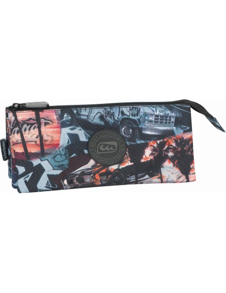 Portatodo Tres Compartimentos California Graffiti Portatodo Tres Compartimentos California Graffiti