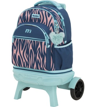 Mochila Carro Fijo Compact Desmontable Ruedas Grandes Tandem Flame ...
