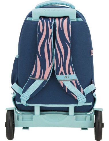 Mochila Carro Fijo Compact Desmontable Ruedas Grandes Tandem Flame ...