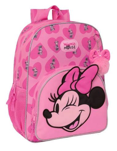 MOCHILA DE 33 CM ADAPT.CARRO MINNIE MOUSE "LOVING" | Comprar MOCHIL...