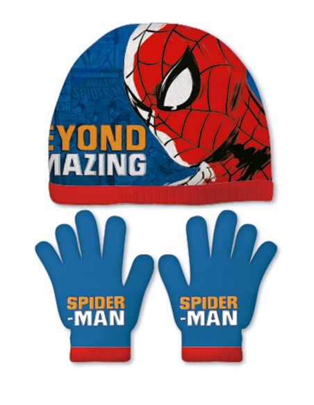 SET GORRO/GUANTES INFANTIL 51/54 SPIDER-MAN "GREAT POWER" SET GORRO/GUANTES INFANTIL 51/54 SPIDER-MAN "GREAT POWER"