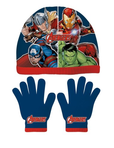 SET GORRO/GUANTES INFANTIL 51/54 AVENGERS "INFINITY"