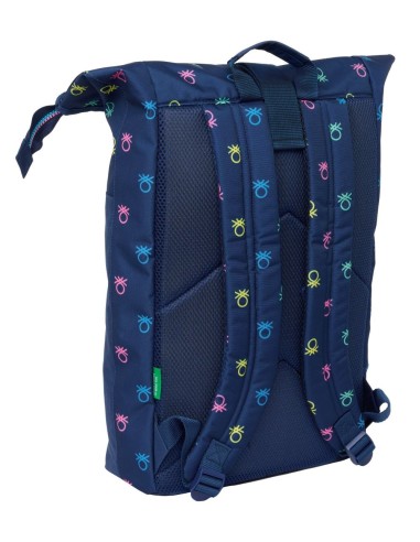 MOCHILA SOLAPA PARA PORTATIL 15,6'' BENETTON "COOL" | Comprar MOCHI...
