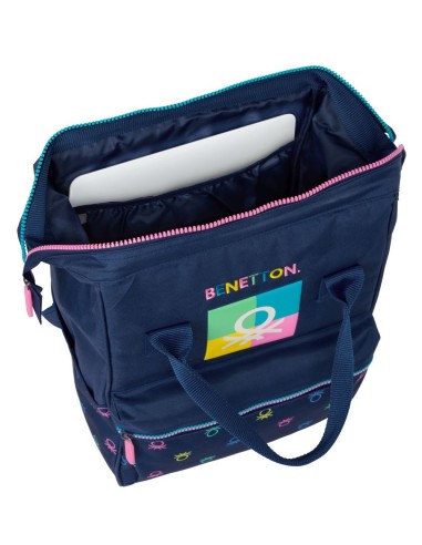 MOCHILA CON ASAS PARA PORTATIL 13" BENETTON "COOL" | Comprar MOCHIL...
