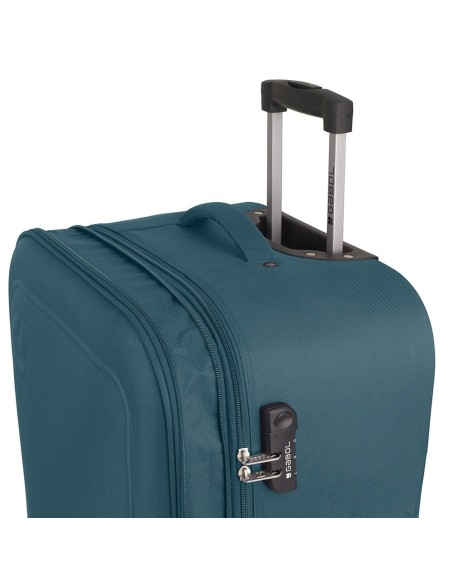 Maleta Trolley Mediana Gabol Orbit Turquesa Maletas Media...