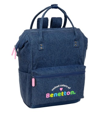 MOCHILA CON ASAS PARA PORTATIL 13" BENETTON "DENIM" | Comprar MOCHI...