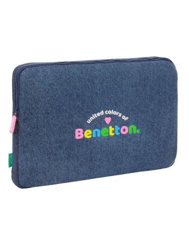 FUNDA PARA PORTATIL 15,6'' BENETTON "DENIM" | Comprar FUNDA PARA PO...