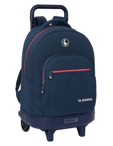 MOCHILA GDE. C/RUEDAS COMPACT EXTRAIBLE EL GANSO "CLASSIC" | Compra...