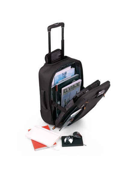 Mochila Cabina Piloto Gabol Street Negro Maleta piloto po...
