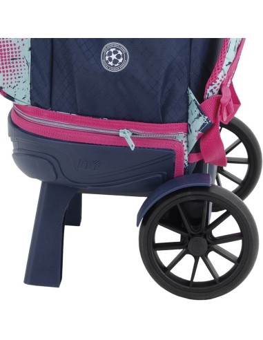 Mochila Carro Fijo Compact Desmontable Ruedas Grandes Champions Lea...