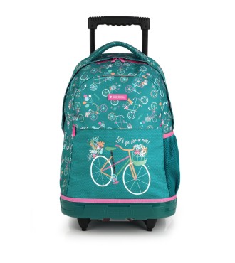 Mochila 2 Ruedas Carro Fijo Gabol Fiori | Comprar Mochila 2 Ruedas ...