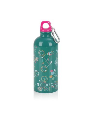 Botella Aluminio Infantil Gabol Fiori | Comprar Botella Aluminio In...