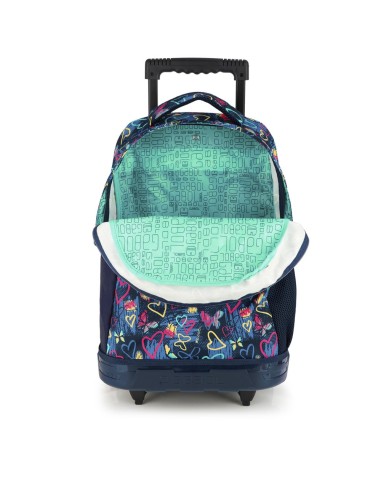 Mochila 2 Ruedas Carro Fijo Gabol Tizas | Comprar Mochila 2 Ruedas ...