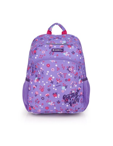 Mochila Escolar Adaptable Gabol Violet | Comprar Mochila Escolar Ad...