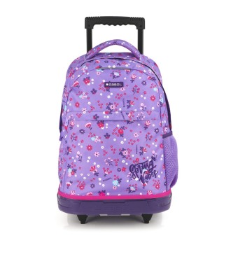Mochila 2 Ruedas Carro Fijo Gabol Violet | Comprar Mochila 2 Ruedas...