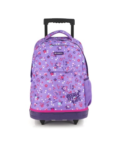 Mochila 2 Ruedas Carro Fijo Gabol Violet | Comprar Mochila 2 Ruedas...