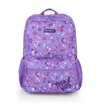 Mochila Escolar Adaptable Gabol Violet | Comprar Mochila Escolar Ad...