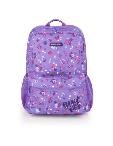 Mochila Escolar Adaptable Gabol Violet | Comprar Mochila Escolar Ad...