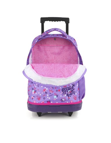 Mochila 2 Ruedas Carro Fijo Gabol Violet | Comprar Mochila 2 Ruedas...