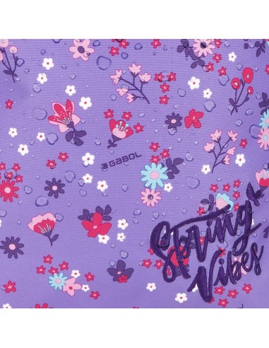 Mochila 2 Ruedas Carro Fijo Gabol Violet | Comprar Mochila 2 Ruedas...