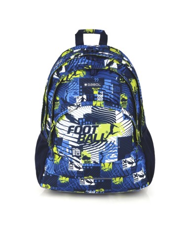 Mochila Tres Compartimentos Escolar Gabol Ball | Comprar Mochila Tr...