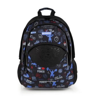 Mochila Tres Compartimentos Escolar Gabol Training | Comprar Mochil...