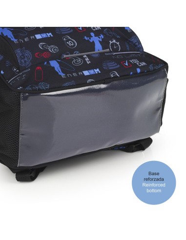 Mochila Escolar Adaptable Gabol Training | Comprar Mochila Escolar ...