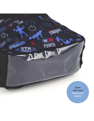 Mochila Escolar Adaptable Gabol Training | Comprar Mochila Escolar ...