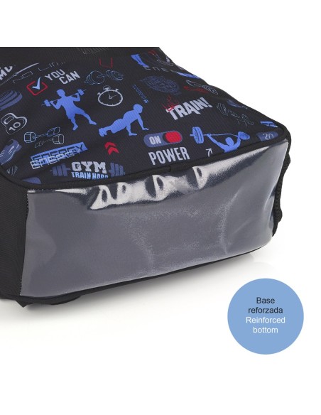 Mochila Escolar Adaptable Gabol Training | Comprar Mochila Escolar ...