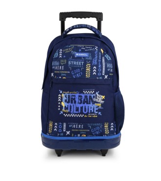 Mochila 2 Ruedas Carro Fijo Gabol Skull | Comprar Mochila 2 Ruedas ...